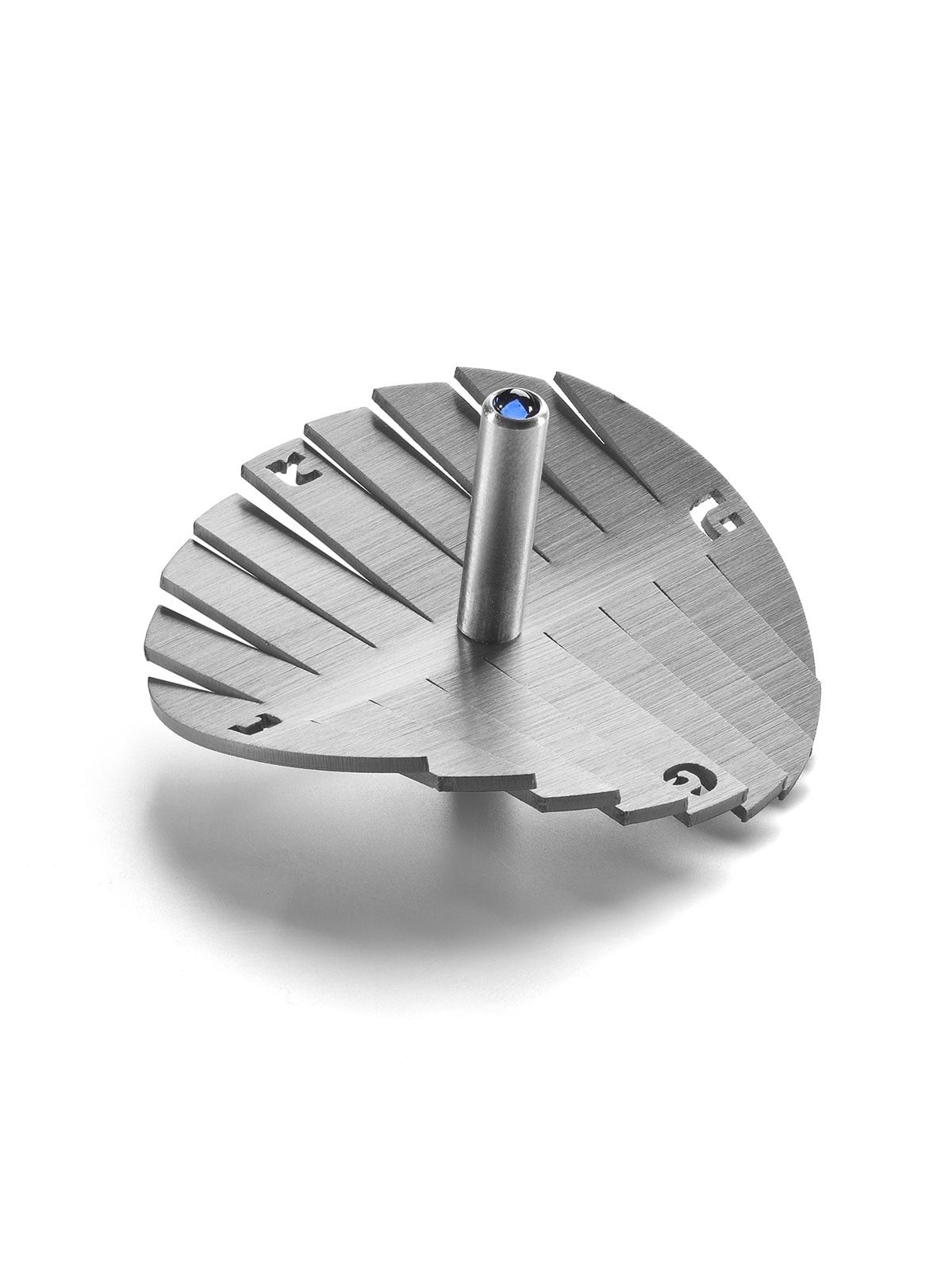 Adi Sidler Anodized Aluminum Amorphous Dreidel